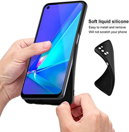 for TCL NxtPaper 70 Pro (6.90") Case, Black Shockproof Bumper Sleeves, Phone Case Drop Protection Shell Full Body Ultra-Thin Soft Silicone Cover for - [2 Pack]