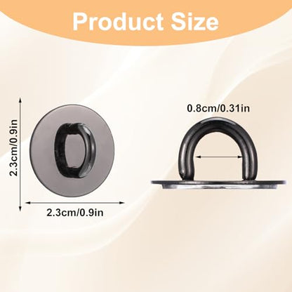 12pcs Phone Charm Hook, Metal Round Phone Finger Grip Holder Adhesive