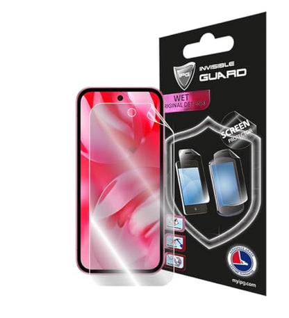 IPG for Google Pixel 9a Hydrogel Screen Protector Invisible Touch Screen Sensitive Ultra HD Clear Film Anti Scratch Skin Guard - Smooth/Self-Healing/Bubble -Free for Pixel9aSC