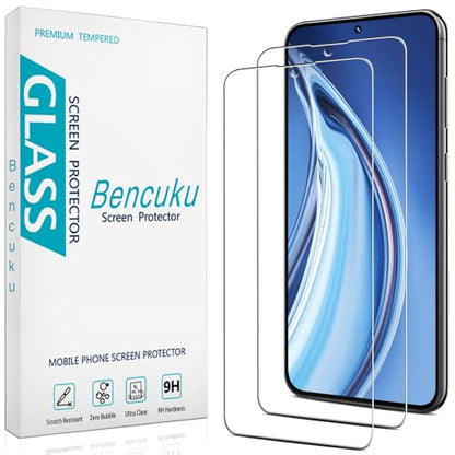 2 Pack Screen Protector for Samsung Galaxy S23 FE Tempered Glass - color: Clear-Galaxy S23 FE