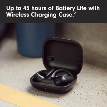Beats Powerbeats Pro 2 - Wireless Noise Cancelling Workout Earbuds with Secure- Fit Earhooks, Up to 45-Hour Battery with Charging Case, Sweat & Water Resistant, Heart Rate Monitoring - Jet Black - color: Jet Black, style: Powerbeats Pro 2