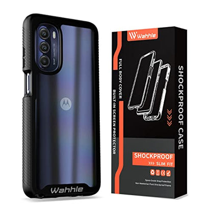 Compatible with Moto G Stylus 5G 2022 Case (Not Fit 2021 Version), Built in Screen Protector Full Body Shockproof Slim Fit Bumper Protective Phone Cover for G Stylus 5G 2022-Black/Clear - size: Moto G Stylus 5G (2022)