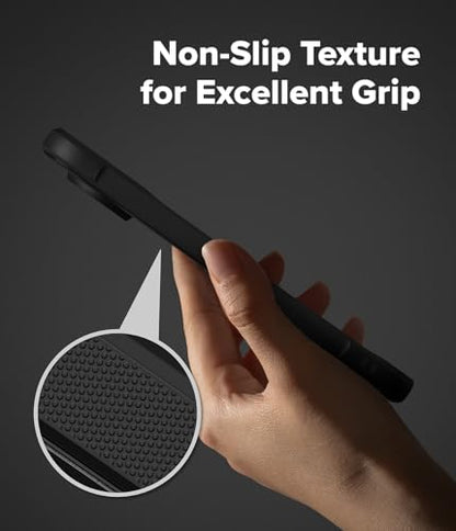 Ringke Onyx Designed for Google Pixel 10 Pro Case [Compatible with MagSafe and Pixelsnap] Oil & Dirt Resistant Enhanced Grip Non-Slip Texture Lightweight Cover - Magnetic Black - color: Magnetic Black, size: Pixel 10 Pro