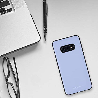 GOOSPERY Galaxy S10e Wallet Case with Card Holder, Protective Dual Layer Bumper Phone Case (Lilac Purple) - color: Purple, size: Galaxy S10E