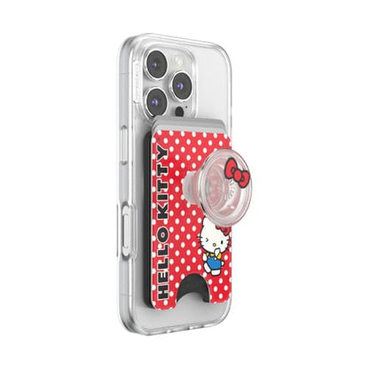 PopSockets Phone Wallet for MagSafe with Grip- Classic Kitty - color: Classic Hello Kitty, style: MagSafe