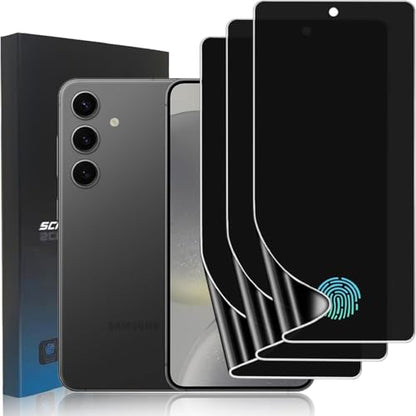 3 Pack TPU Privacy Screen Protector for Samsung Galaxy S24 6.2" - size: Samsung Galaxy S24