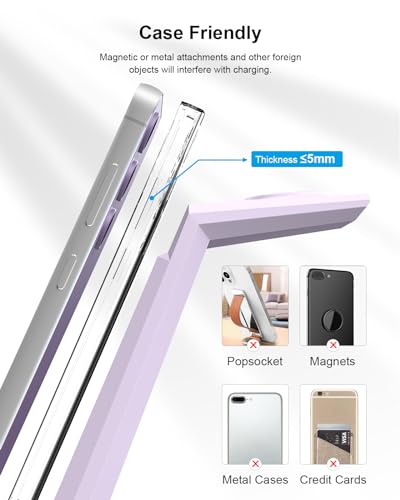 NANAMI 3 in 1 Wireless Charger for Samsung Multiple Devices - color: Purple