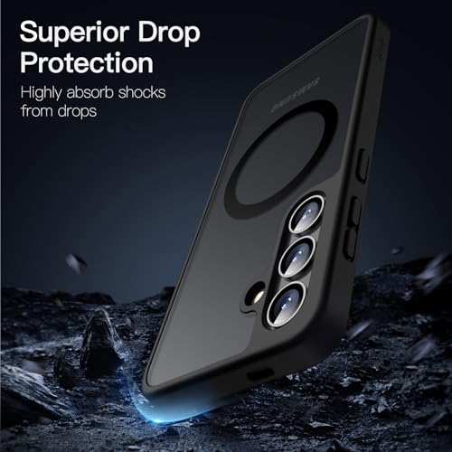 JETech Magnetic Case for Samsung Galaxy S24 Plus, Black - color: Black, size: Galaxy S24 Plus