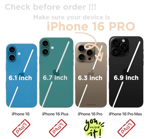 Compatible with iPhone 16 Pro Wallet Case with Card Holder, Back Flip Folio PU Leather Kickstand Card Slots Case for Women Girls, Double Magnetic Clasp Cover 6.3" (Black Leopard) - color: Black Leopard, size: iPhone 16 Pro 6.3 inch