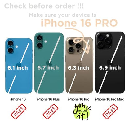 Compatible with iPhone 16 Pro Wallet Case with Card Holder, Back Flip Folio PU Leather Kickstand Card Slots Case for Women Girls, Double Magnetic Clasp Cover 6.3 Inch (Beige Leopard) - color: Beige Leopard, size: iPhone 16 Pro 6.3 inch