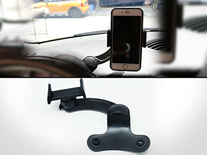 Interior Accessories - Car Smart Phone Folding Bracket Holder Compatible with Mini Cooper R55 R56 R57 R58 R59 Mk2 2007-2014