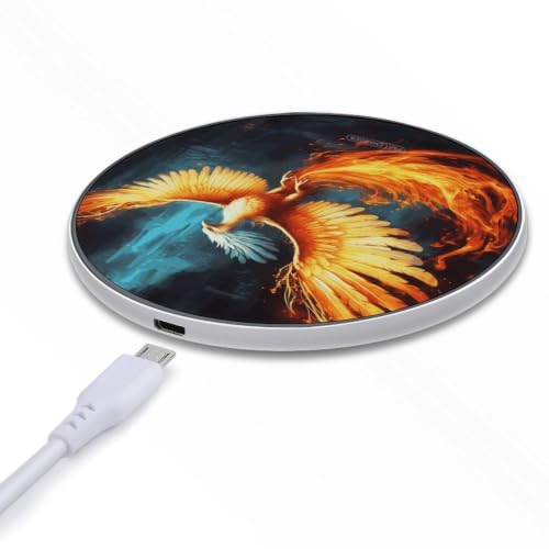 Beautiful Phoenix Wireless Charger, Fast Charging Pad