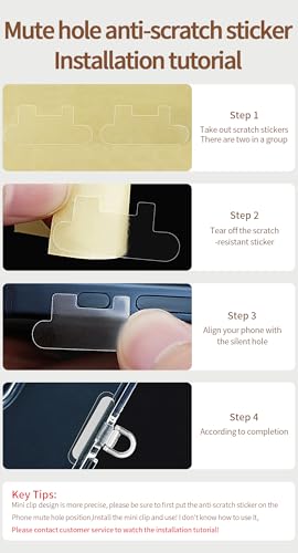 Phone Tether Tab 2pcs,0.2mm Ultra-thin Phone Metal Patch,Universal Phone Lanyard Patch for most phone (L) - color: L