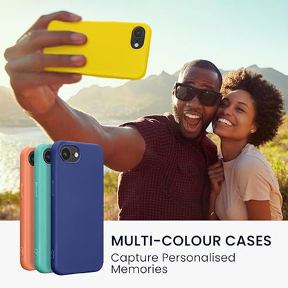 kwmobile Case Compatible with Apple iPhone 17e / iPhone 16e Case - Slim Protective TPU Silicone Phone Cover - Radiant Yellow - color: Radiant Yellow, size: iPhone 17e / iPhone 16e