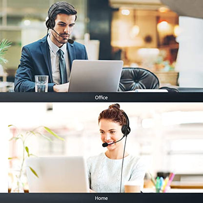 AGPTEK® Hands-Free Call Center Noise Cancelling Corded Headset - size: Monaural Headset