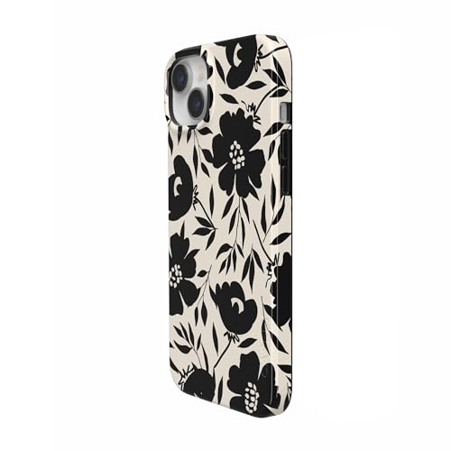 Casely iPhone 14 Plus Case | Dark Fantasy | Contrast Floral | Compatible with MagSafe | Classic Ultra Slim Design - color: Dark Fantasy | Contrast Floral