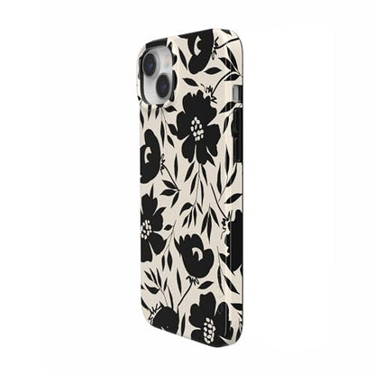 Casely iPhone 14 Plus Case | Dark Fantasy | Contrast Floral | Compatible with MagSafe | Classic Ultra Slim Design - color: Dark Fantasy | Contrast Floral