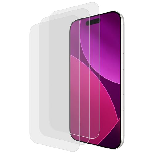 Case-Mate iPhone 17 Screen Protector with Installation Tray - Clear | [Pack of 3] Durable & Anti-Scratch Tempered Glass with Touch Sensitivity - Ultra High Clarity, Case-Friendly & Easy to Apply - size: iPhone 17
