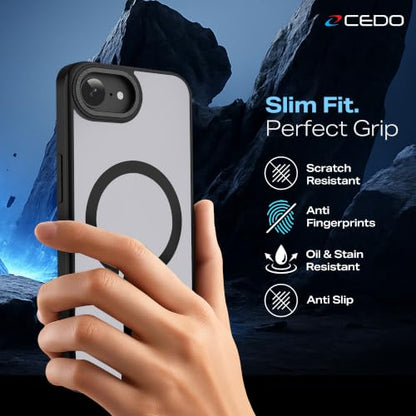 CEDO Magnetic Kickstand Case for iPhone 16e/ Iphone 17e, MagSafe Compatible - size: iPhone 16e/ iPhone 17e