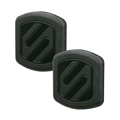 Scosche MAGFM-2PXCES0 MagicMount Flush Magnetic Car Mount, Universal Cell Phone Holder for Car Dashboard & Flat Surfaces, Easy Magnet Mounting for iPhone, iPad, Smartphones, Tablets & More (Pack of 2) - size: 2 Pack, style: Adhesive Flush