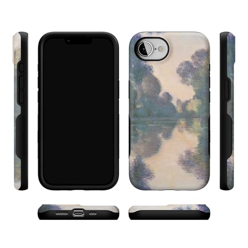 Casely iPhone 16e Case | Monet's Morning | The Met Museum | Bold Protective Design | Compatible with MagSafe - color: Monet's Morning | The Met Museum