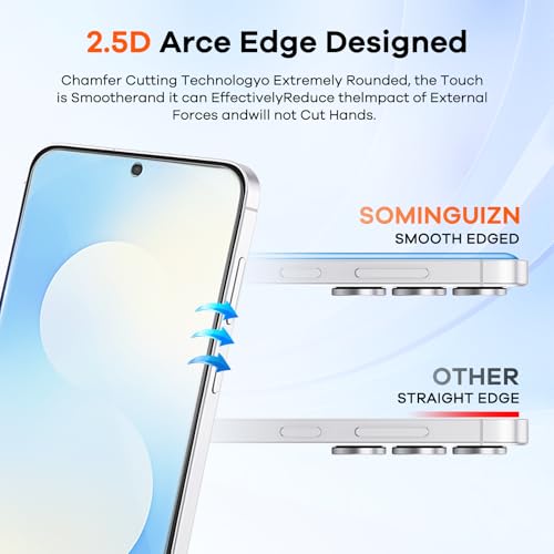 3+3 for Samsung Galaxy S25 FE 5G Privacy Screen Protector Camera Protector - size: Galaxy S25 FE Privacy