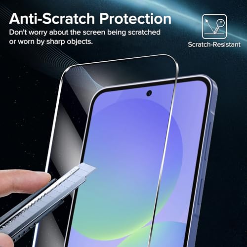 ivoler Screen Protector for Samsung Galaxy A57 5G Tempered Glass 3-Pack - size: Samsung Galaxy A57 6.7"