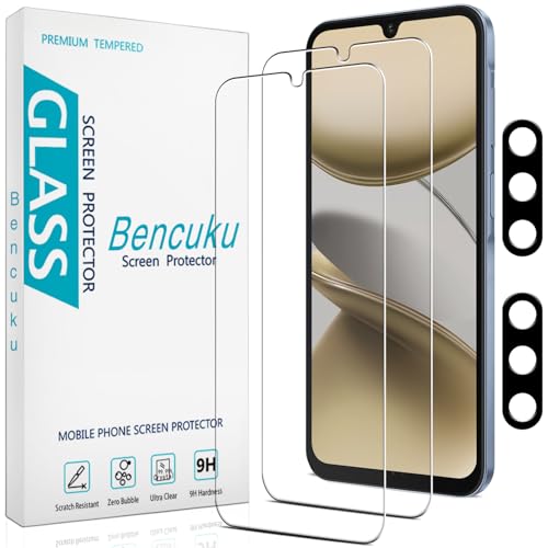 2+2 Pack Screen Protector for Samsung Galaxy A16 5G Tempered Glass - color: Samsung Galaxy A16 5G-Clear