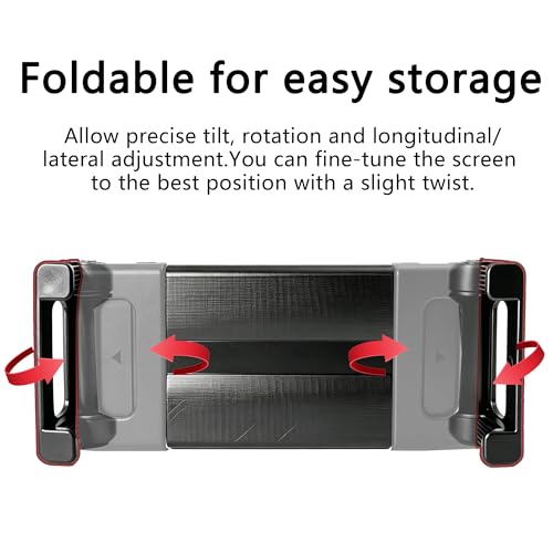 Tablet Holder for Car, Heavy Duty Drill Base iPad Dash Mount