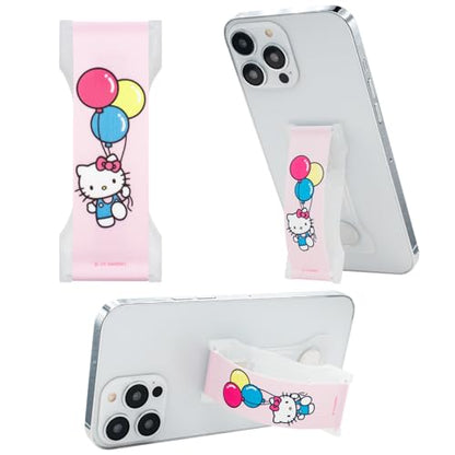 LOVEHANDLE PRO Phone Grip + Kickstand - Hello Kitty Balloons