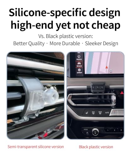 Car Phone Holder for BMW 3 Series 2019-2025, 4 Series/i4/2 Series 2022-2024 - size: for 19-25 3-Series/21-24 4-Series/i4/2-Series