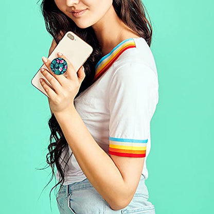 PopSockets: Collapsible Grip & Stand for Phones and Tablets - Hibiscus - color: Hibiscus