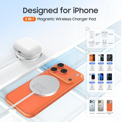 20W Magnetic Charger - Wireless Charger Pad for iPhone12-17