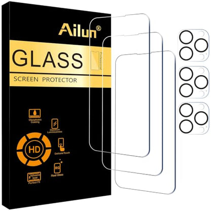 Ailun Screen Protector + Camera Lens Protector for iPhone 14 Pro Max