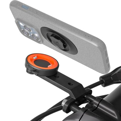 Out-Front Aluminum Bike Phone Mount for MTB Road Gravel E-bike with Go-Pro - style: Dual-Clip Combo Mount