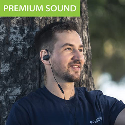 Avantree L171 - Lightning Wired Earbuds with Microphone & Volume Control - color: Black, size: Standard, style: Lightning (iPhone 5-14)