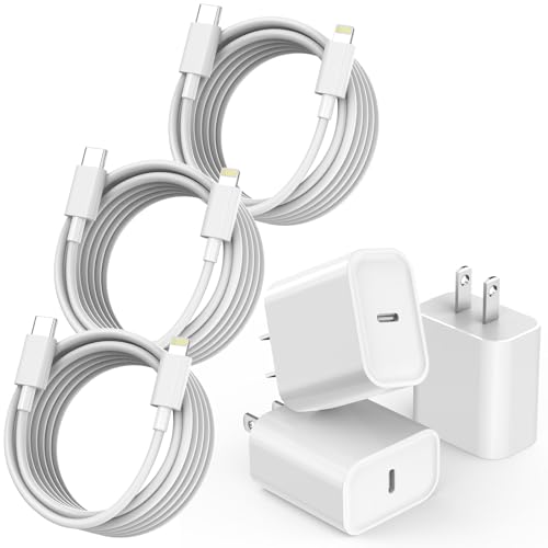 10FT iPhone Charger, iPhone 14 Fast Charging Block, Long Fast Apple Charger - color: White 10FT