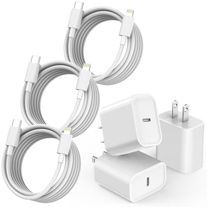 10FT iPhone Charger, iPhone 14 Fast Charging Block, Long Fast Apple Charger - color: White 10FT