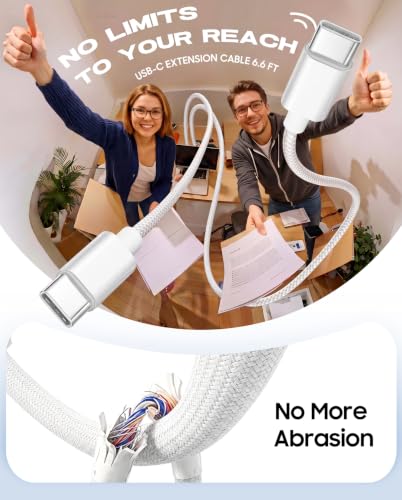 Smart Display Charger,USB C Charger Block with 6.6FT USB-C Cable,45W Max GaN Phone Charger 90° Foldable Plug,Smart Recognition,Care Mode,Real-Time Display,for iPhone 17 Pro Max/ 17 Pro /16/15