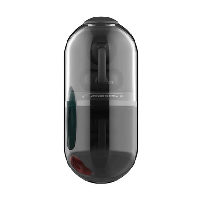 Moondrop Pill Open Ear Headphones Bluetooth 6.0 OWS Hanging Earphones IPX4 Open Ear Clip Wireless Earbuds Built-in AI ENC MD-0WS-003 (Black) - color: BLACK