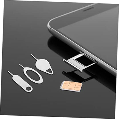 Housoutil 100 Pcs Creative Sim Openers Lightweight and Compact for Mobile Phone and Tablet Sim Removals Keychain Accessible