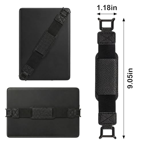 Secure Hand Strap for Kindle and Tablet High Elasticity Lightweight Finger Grip Holder for 6-8" Kindle Tablet E-Book Phone (A) - color: Style A