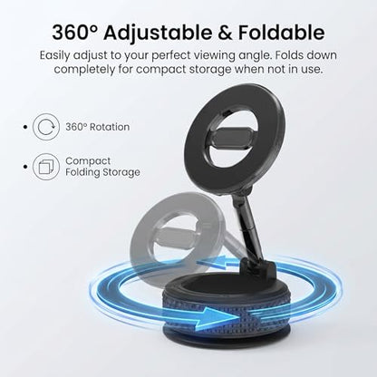 2026 Upgraded Magnetic Car Phone Holder for MagSafe iPhone 18-12 Pro Max