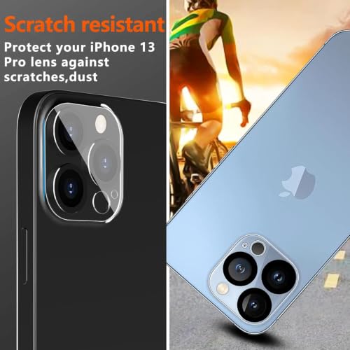 Ferilinso 3 Pack Screen Protector for iPhone 13 Pro, Tempered Glass, HD - size: iPhone 13 Pro 6.1 INCH