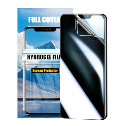 LOOKSEVEN 2 Pack Privacy Hydrogel Film For iPhone 11 Pro - size: iPhone 11 Pro