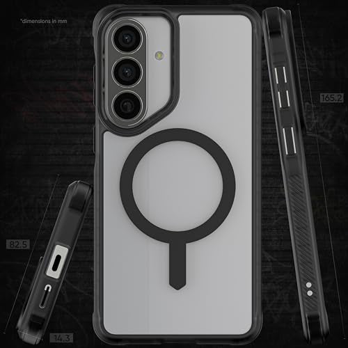 Ghostek Covert Clear Galaxy S26 Plus MagSafe Case with Magnetic Ring, Slim Thin Military Grade Shockproof Phone Cover Compatible with 2026 Samsung S26+ (6.7") (Smoke Matte) - color: Smoke Matte, size: Galaxy S26 Plus