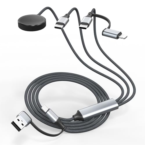 Travel Depot 4-in-1 Multi Charging Cable 100W Fast Charge