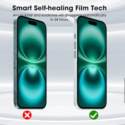 2 Pack Transparent Side Hydrogel Film For iPhone 16 Pro Max Frame Sticker Border Anti-scratch Bubble Free Protective Films