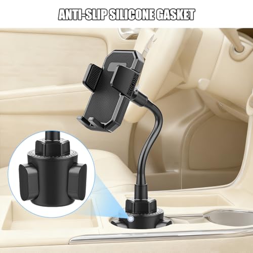 360° Rotatable Long-Neck Cup Holder Phone Mount, Style X905 - size: A297+X905