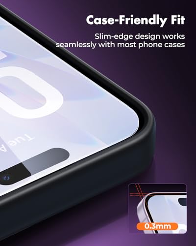UNBREAKcable iPhone 17 Screen Protector & Camera Lens Protector - size: iPhone 17